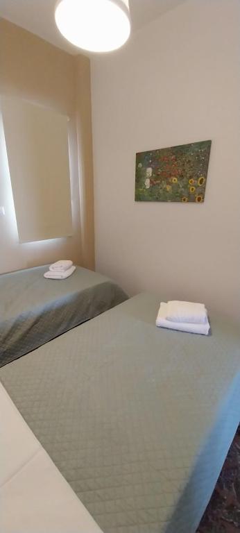 Postel nebo postele na pokoji v ubytování Orizodas