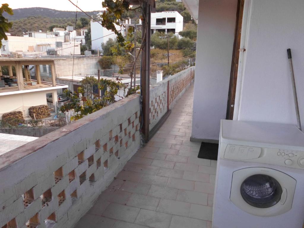 Balkón nebo terasa v ubytování Giorgio- Δυάρι Διαμέρισμα με μπαλκόνι στην Κριτσά