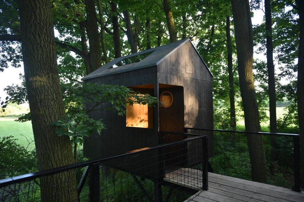 Zahrada ubytování KeepCalm Treehouse far from the civilization