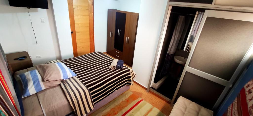 Postel nebo postele na pokoji v ubytování Casa Mirador guesthouse