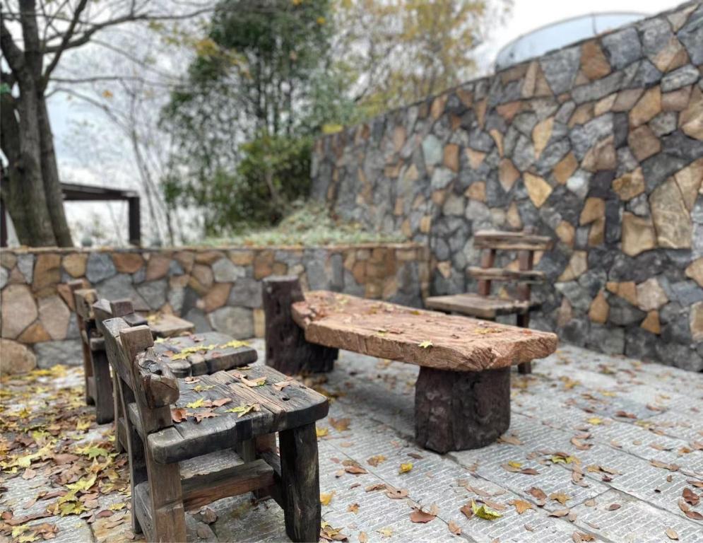 Posezení v ubytování Wudang Mountain The Yew House