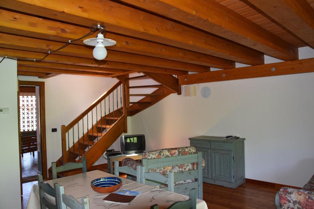 Posezení v ubytování Agriturismo Domus Rustica