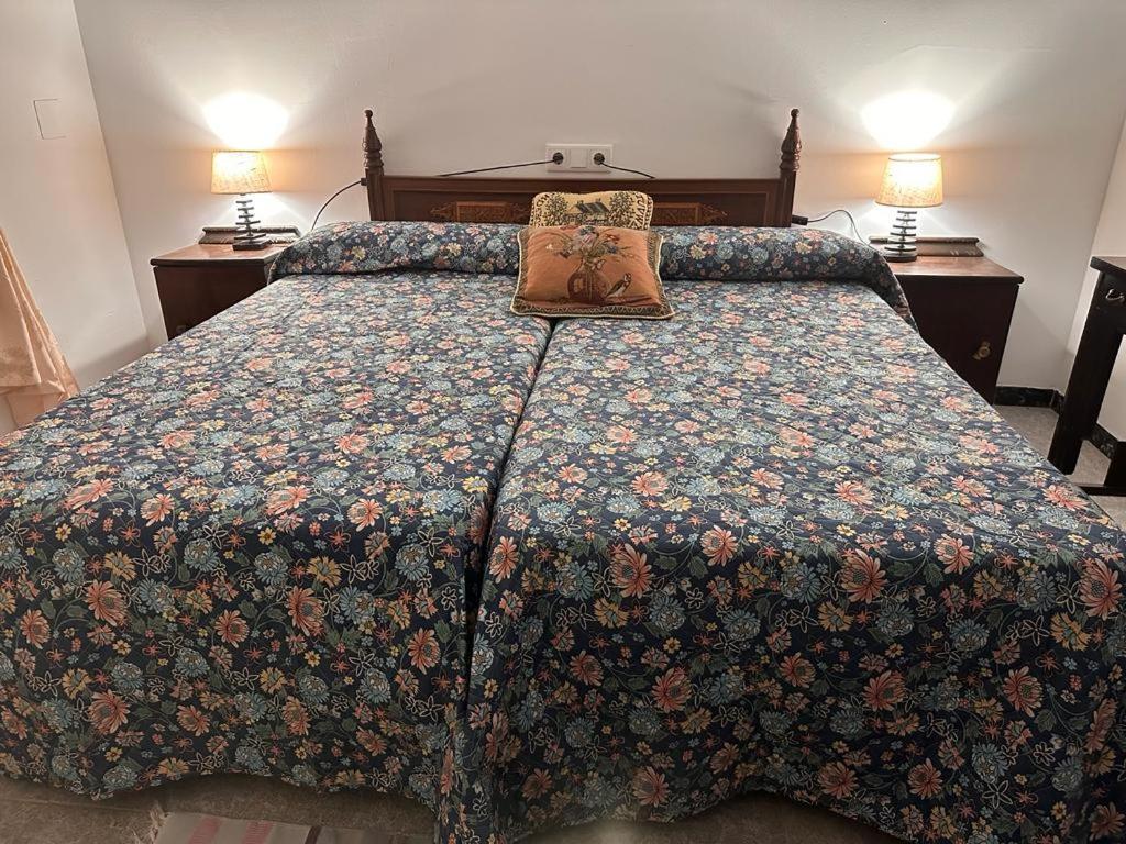 Postel nebo postele na pokoji v ubytování Casa (tipo) RURAL MANCHEGA