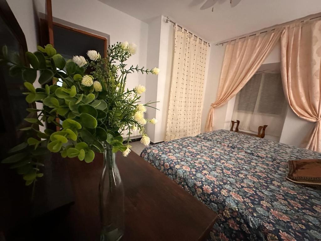 Postel nebo postele na pokoji v ubytování Casa (tipo) RURAL MANCHEGA