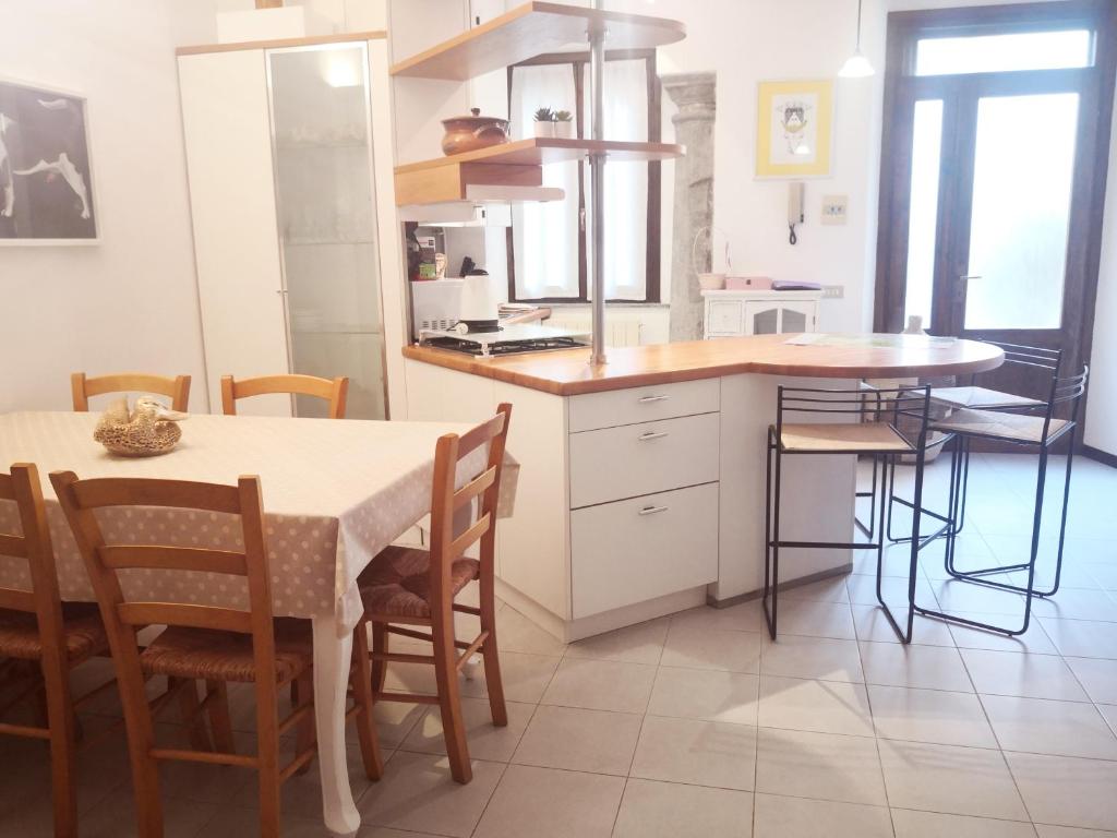 Kuchyň nebo kuchyňský kout v ubytování Residenza Esse