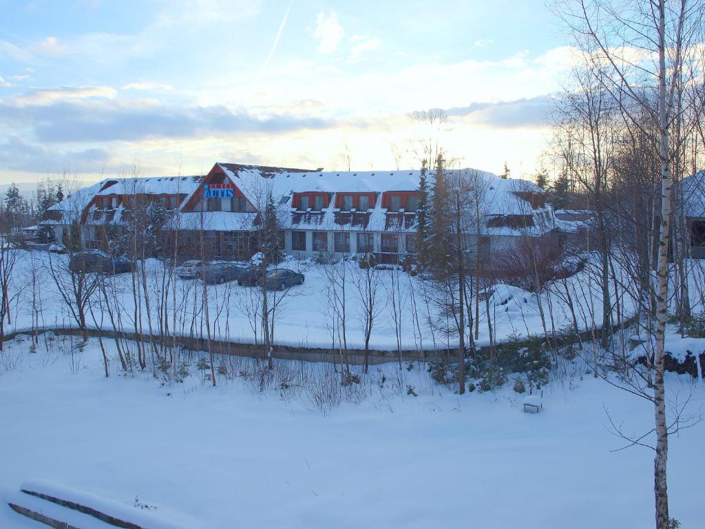 Hotel Autis v zimě