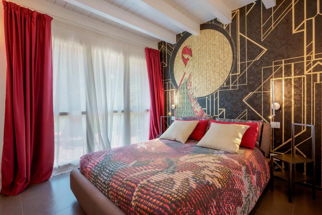 Posteľ alebo postele v izbe v ubytovaní B&B Hole6