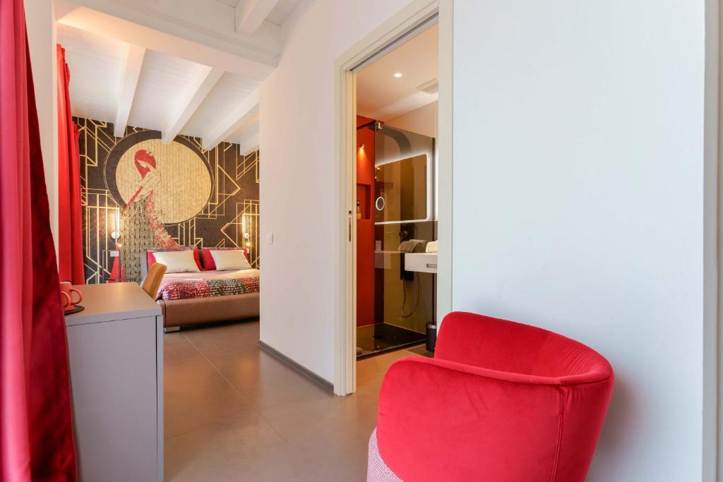 Posteľ alebo postele v izbe v ubytovaní B&B Hole6