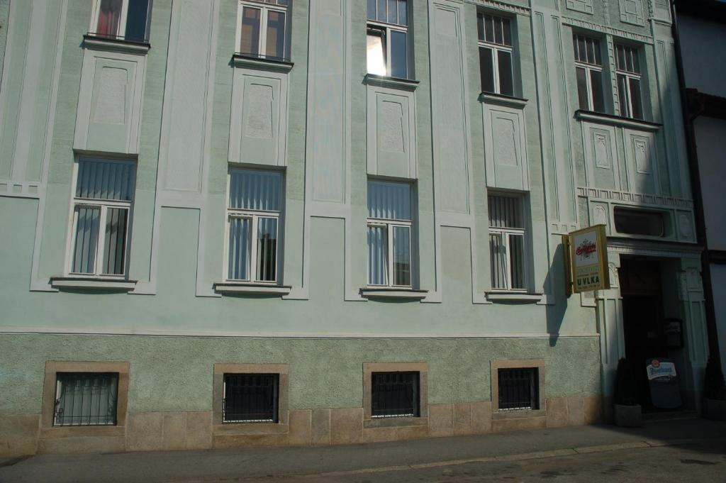 Budova, kde se penzion nachází