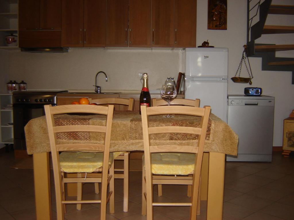 Kuchyň nebo kuchyňský kout v ubytování Casa Del Sole