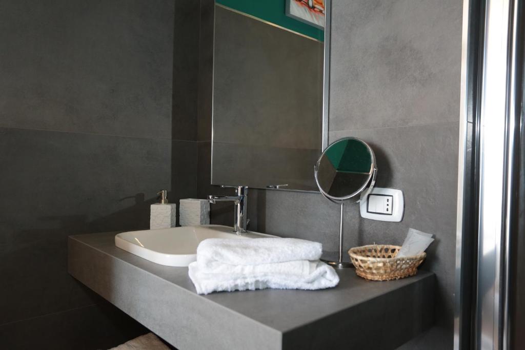 Koupelna v ubytování Oikia Atenea Automatic Rooms
