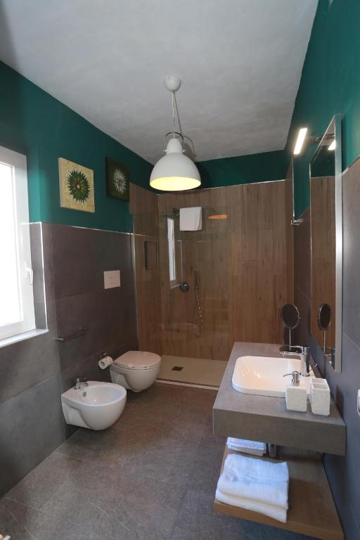 Koupelna v ubytování Oikia Atenea Automatic Rooms