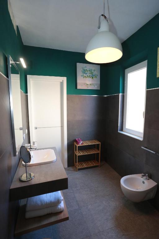 Koupelna v ubytování Oikia Atenea Automatic Rooms