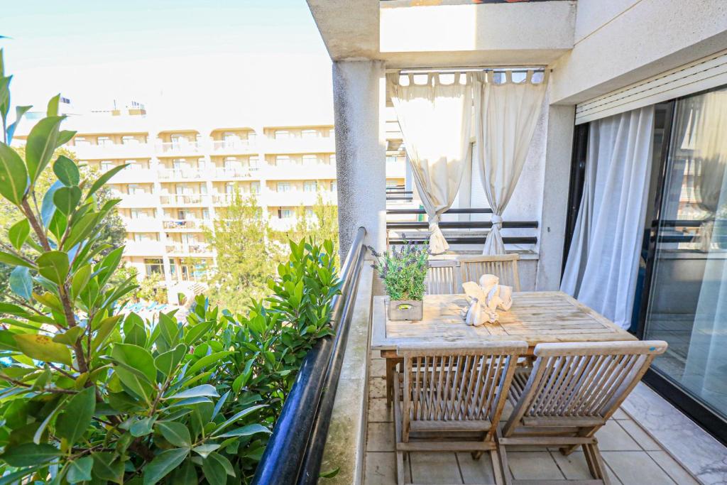Balkón nebo terasa v ubytování LITORAL COSTA DORADA - CANCUN Salou