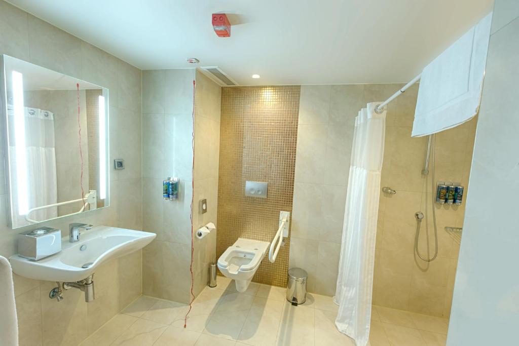 Koupelna v ubytování Hampton By Hilton Gaziantep