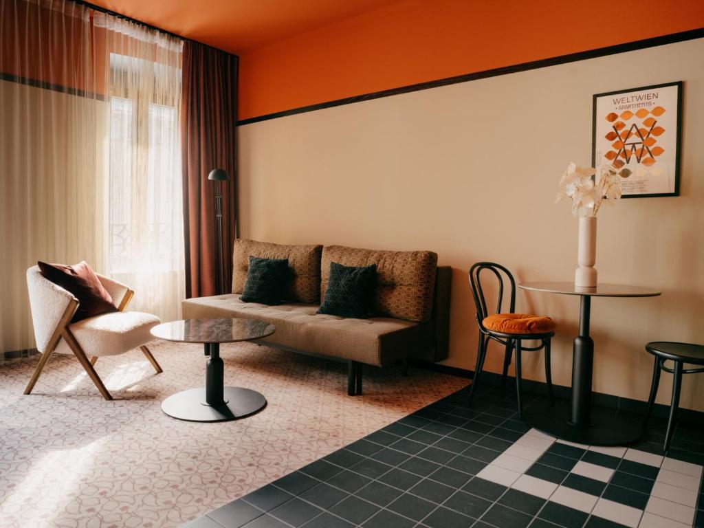 WELTWIEN Luxury Art Apartments & Free Parking - Deluxe Apartment