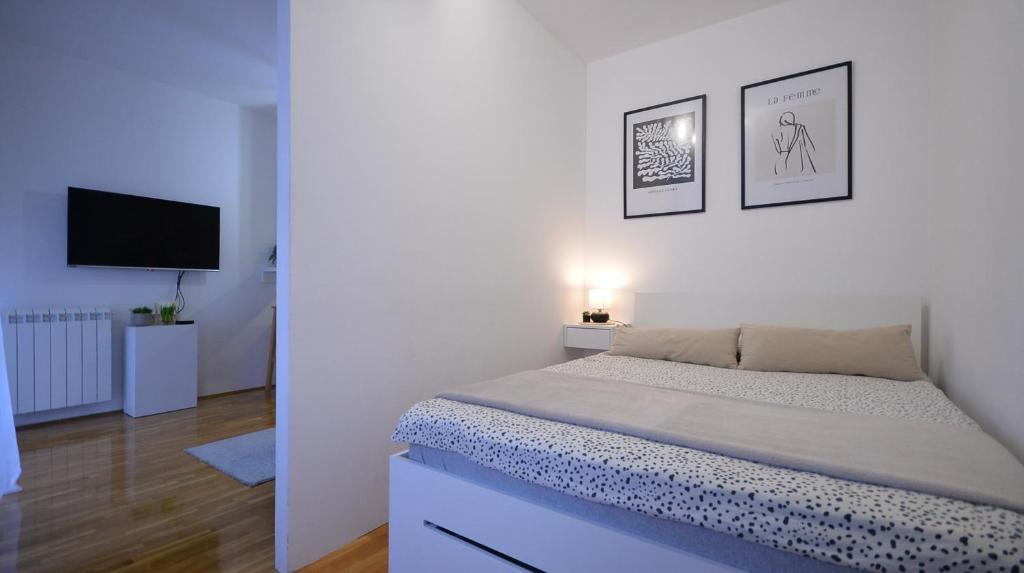 Postel nebo postele na pokoji v ubytování Dream Luxury Apartment