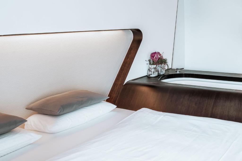 Postel nebo postele na pokoji v ubytování Hotel Q! Berlin