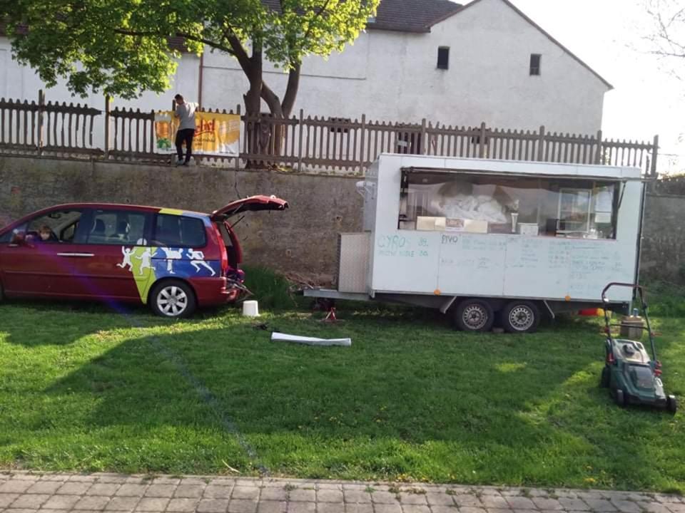 Zahrada ubytování Český Bufík - stanové tábořiště