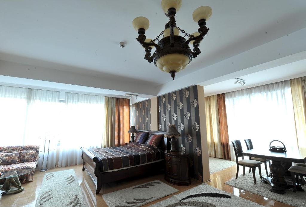 Posezení v ubytování Hotel Gold