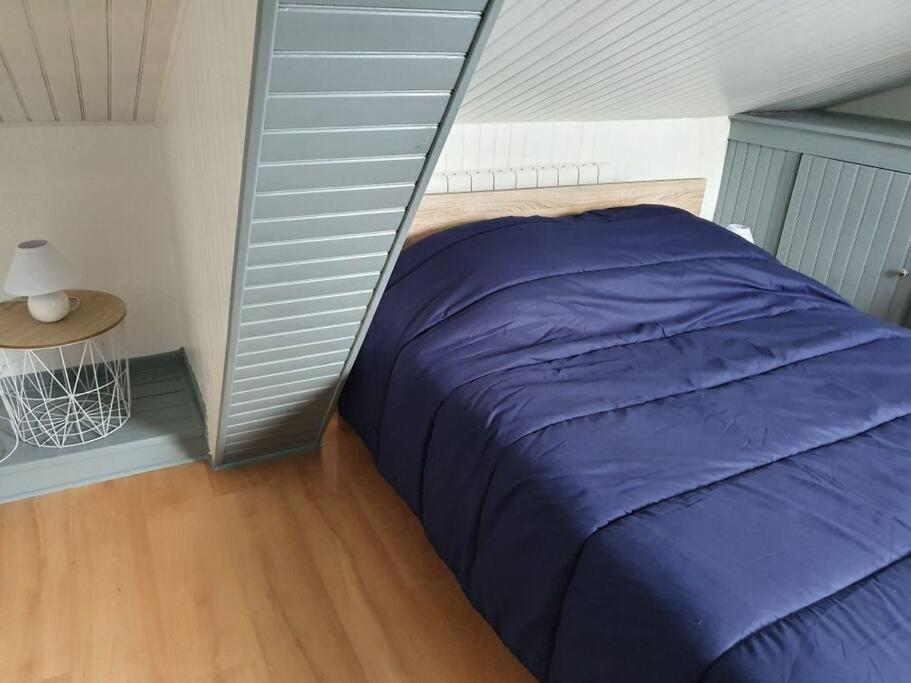 Postel nebo postele na pokoji v ubytování La Cantraigne gite de 6 à 8 pers.