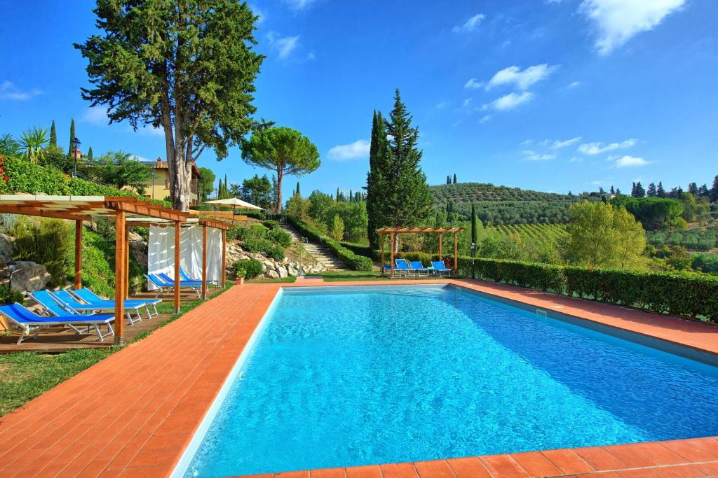 Bazén v ubytování Casa Rossa by PosarelliVillas nebo v jeho okolí