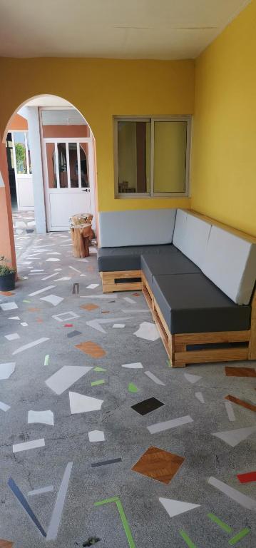 Posezení v ubytování casa alcindo