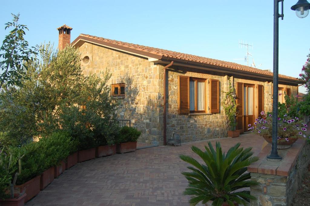 Ogród w obiekcie Agriturismo La Mancosa