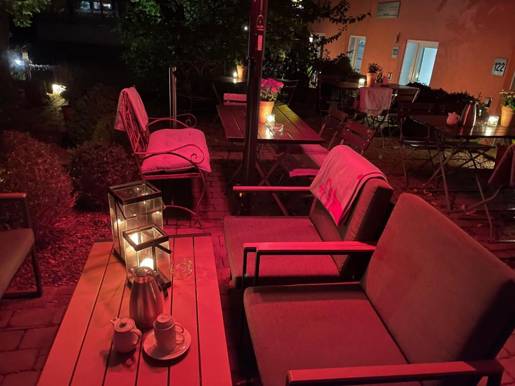 Posezení v ubytování Hotel Amadeus