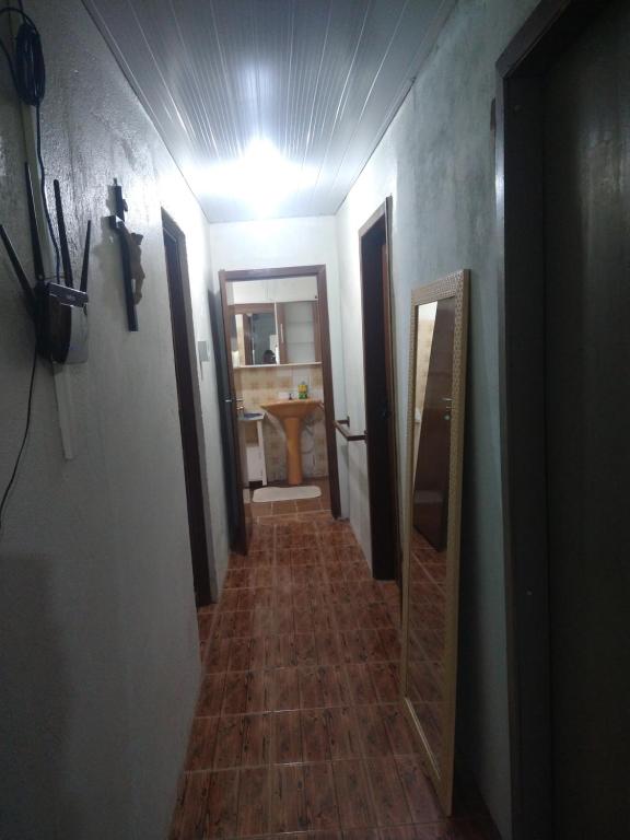 TV a/nebo společenská místnost v ubytování Hostel REIBIER