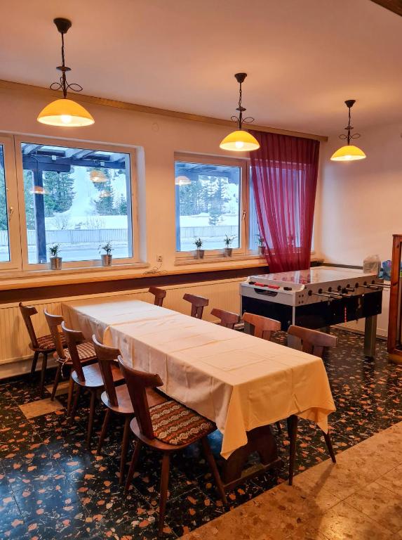 Posezení v ubytování Gasthof Alpenrose
