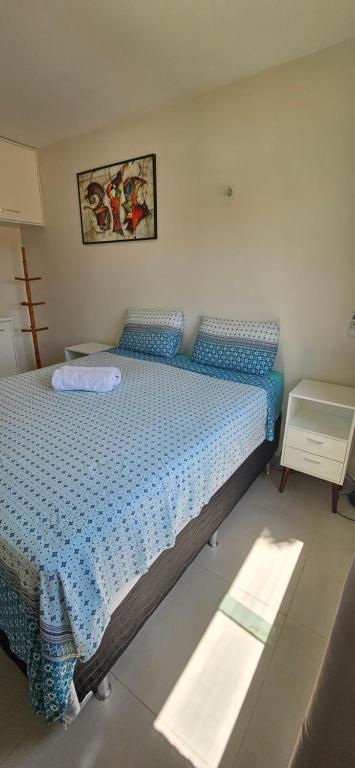 Postel nebo postele na pokoji v ubytování Cantinho do Atalaia à 650 metros da praia - Seu conforto fora de casa