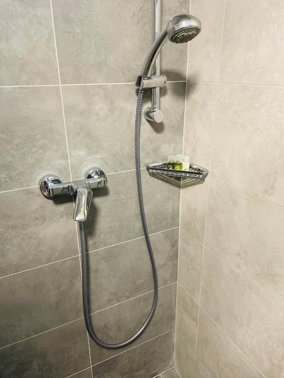Koupelna v ubytování Apartmány Andělská
