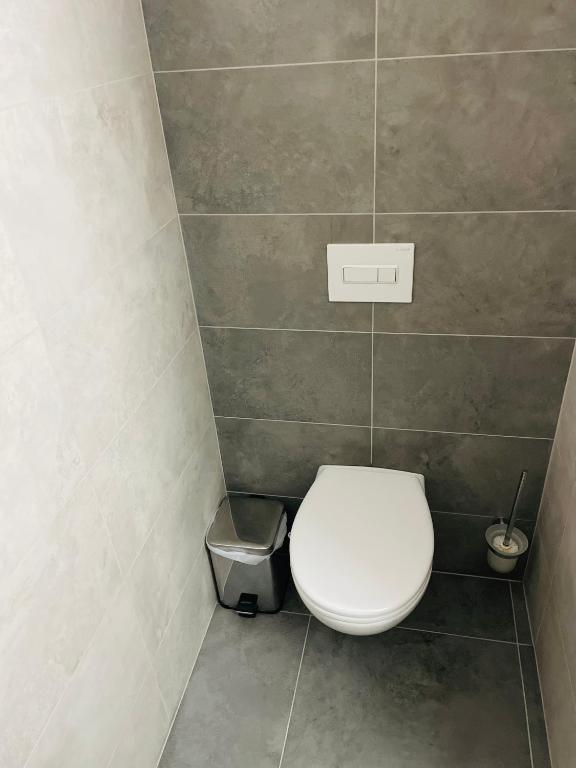 Koupelna v ubytování Apartmány Andělská