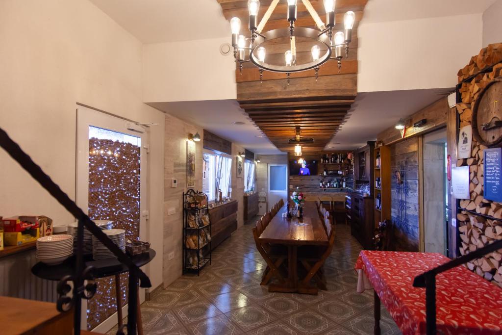 Posedenie v ubytovaní Sobe App Moj Hir bed and breakfast