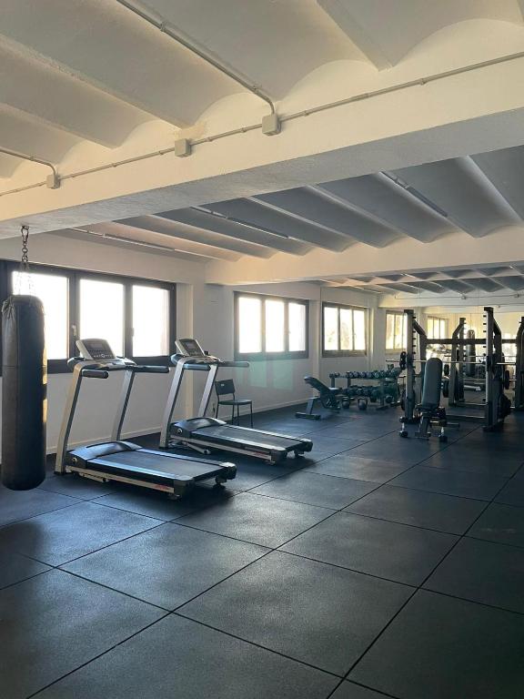 Fitness centrum a/nebo fitness zařízení v ubytování Cap Sa Sal suites -Apartament Begur - Costa Brava
