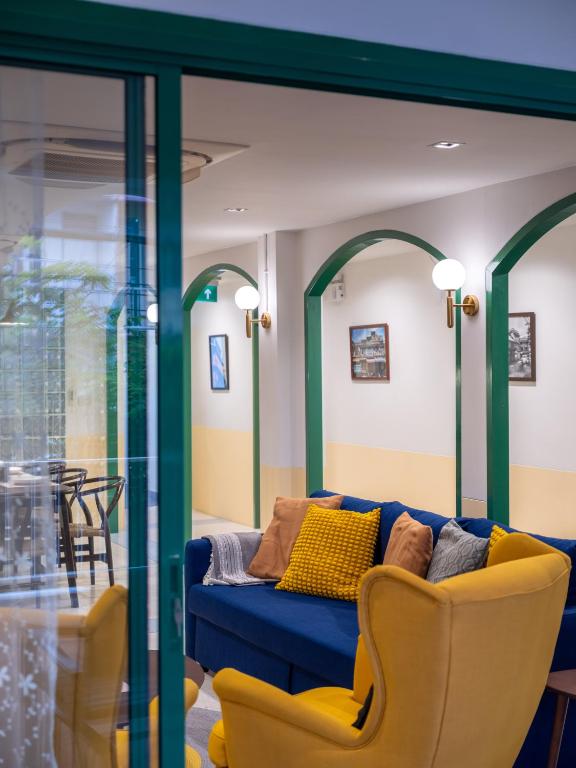 Khu vực ghế ngồi tại Bedtime storeys near ICON SIAM