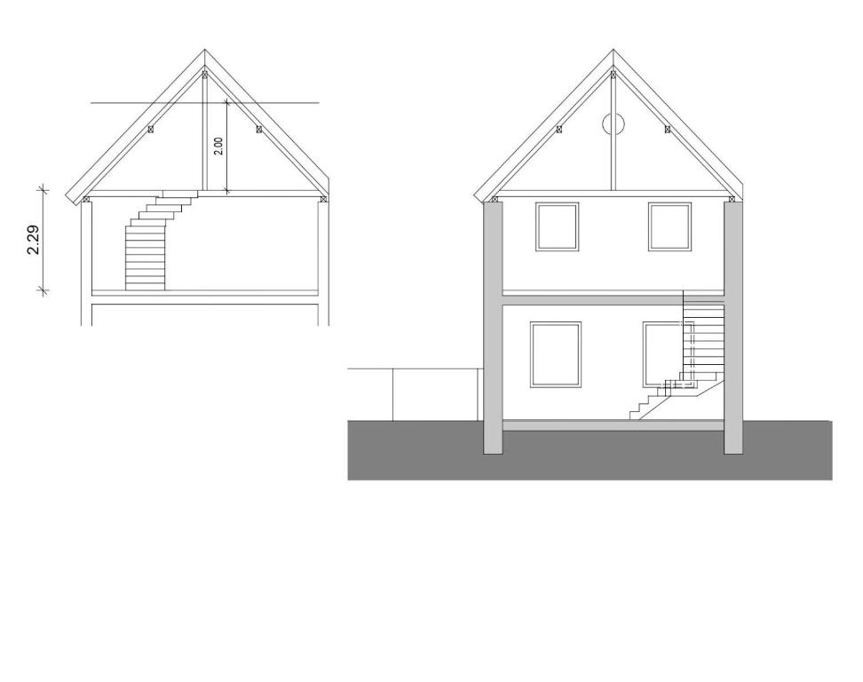 Půdorys ubytování Mini-Loft in schöner Voreifel