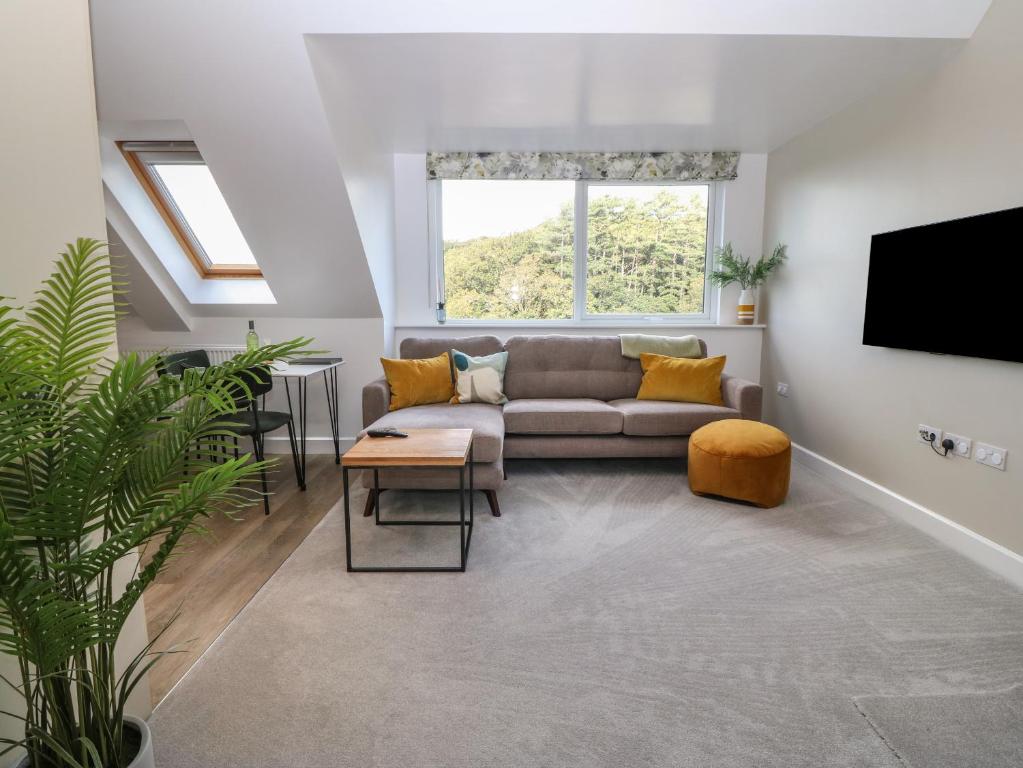 Posezení v ubytování Apartment 16