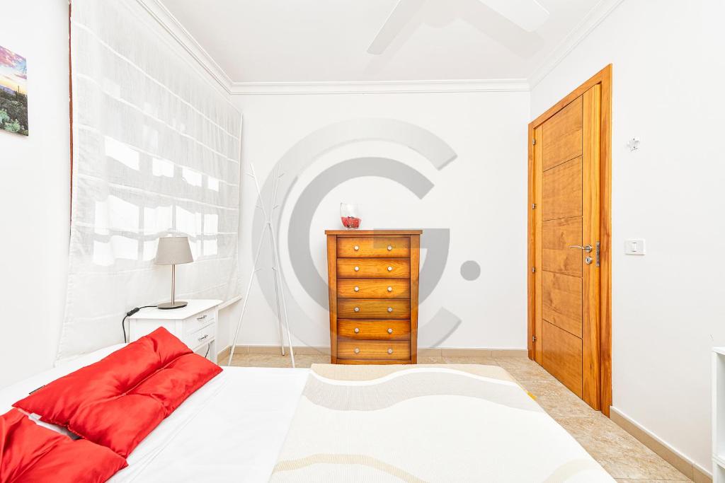 Postel nebo postele na pokoji v ubytování Sun & Beach Apartment