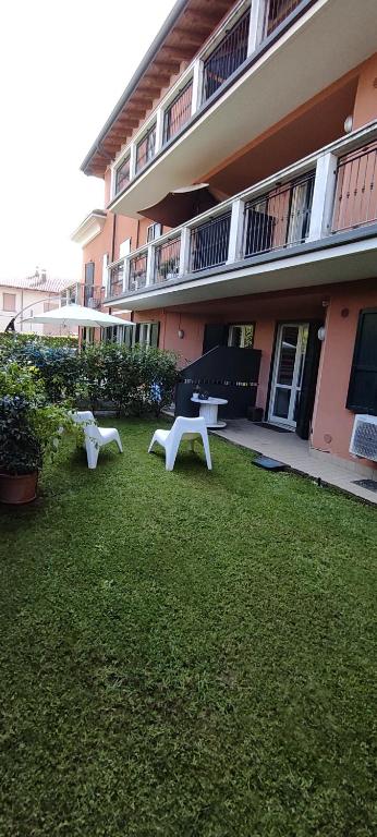 Zahrada ubytování Appartamento tranquillo BARCODE HOUSE