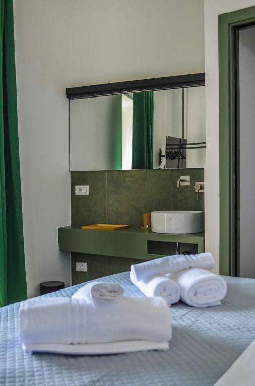 Postel nebo postele na pokoji v ubytování Scavi 32