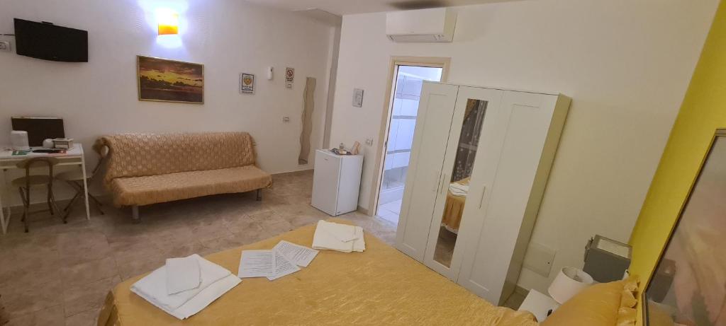 TV a/nebo společenská místnost v ubytování Agriturismo La Collina Verde