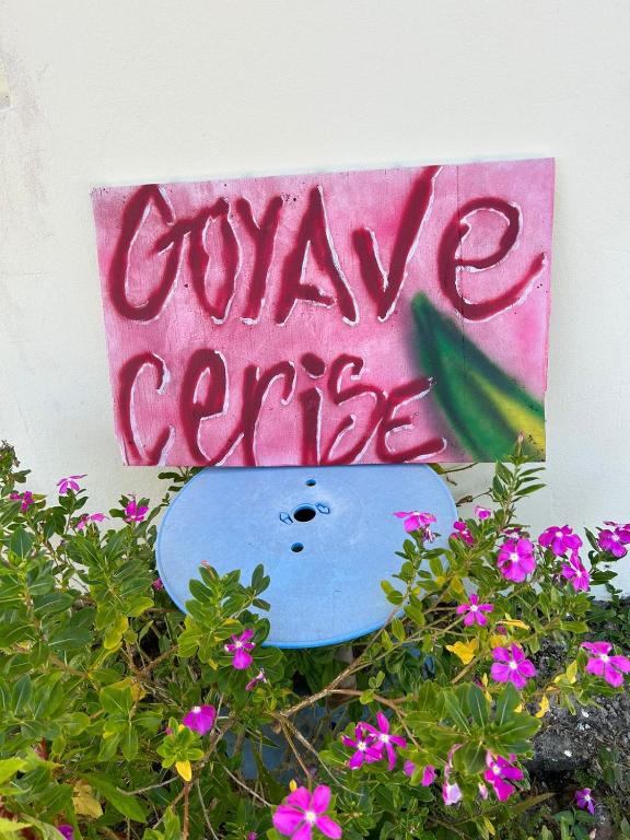 Certifikát, hodnocení, plakát nebo jiný dokument vystavený v ubytování Goyave-Cerise