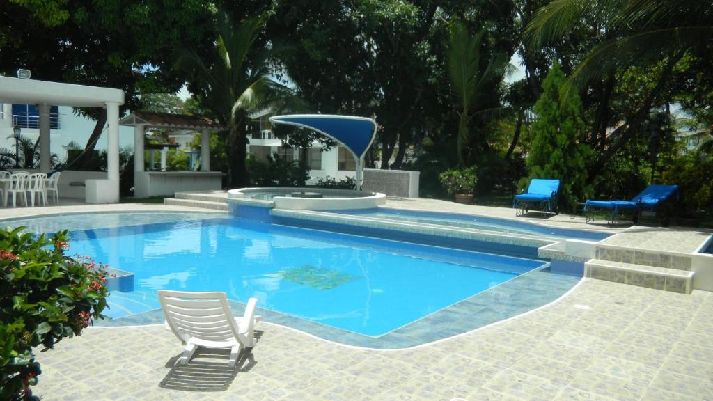 Bazén v ubytování Casa Campestre El Peñon 5 Habitaciones nebo v jeho okolí