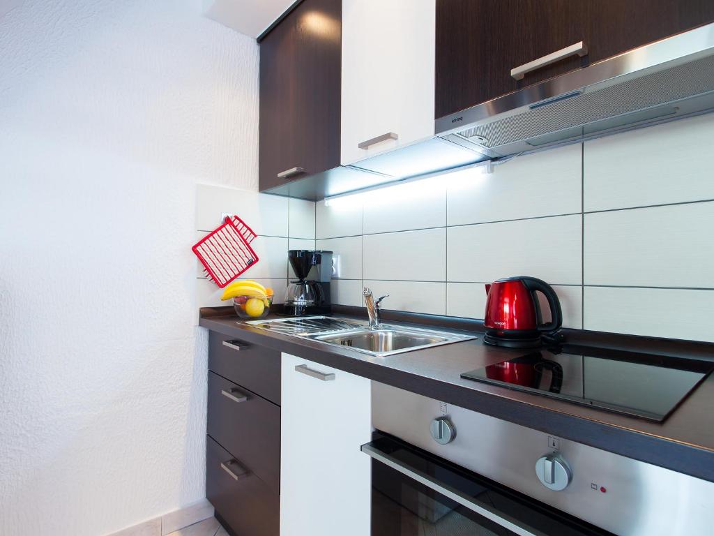 Kuchnia lub aneks kuchenny w obiekcie Apartment Červar