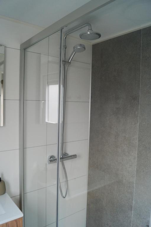 Koupelna v ubytování Chalet 't Zwaluwnest