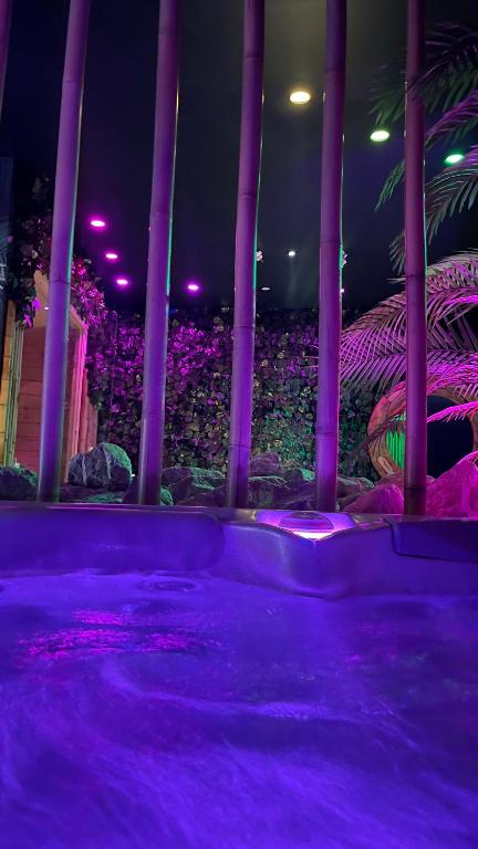 Bazén v ubytování La Terrasse Des Spas - Restaurant - Institut Massage nebo v jeho okolí