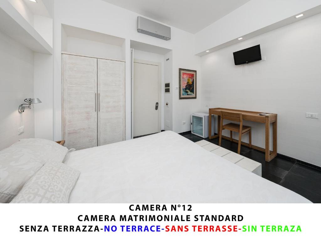 Posteľ alebo postele v izbe v ubytovaní I Tibei Guesthouse Affittacamere