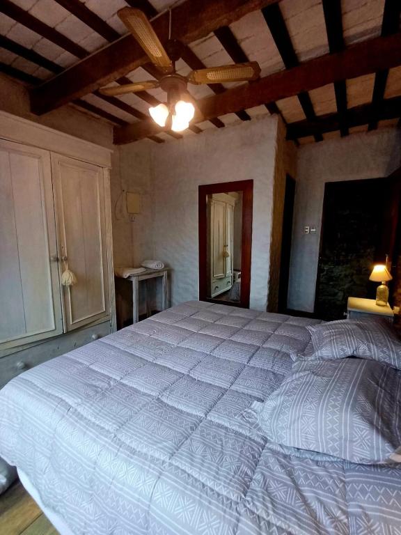 Postel nebo postele na pokoji v ubytování Posada San Gabriel